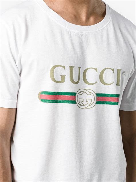 white gucci shirt fake looks real small mens|gucci knockoff shirts.